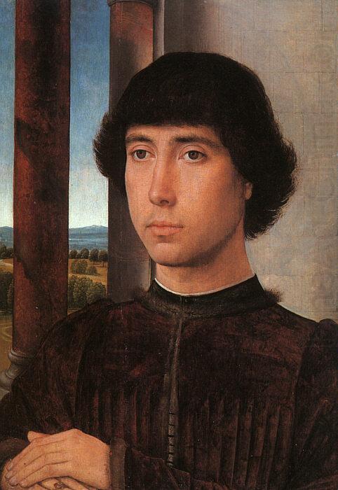 Hans Memling Portrait of a Young Man    kk china oil painting image